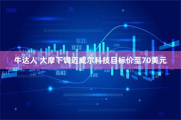 牛达人 大摩下调迈威尔科技目标价至70美元