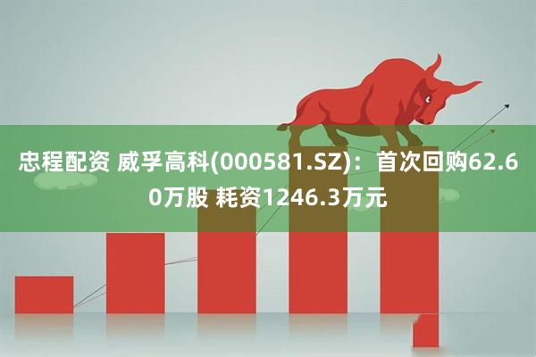 忠程配资 威孚高科(000581.SZ)：首次回购62.60万股 耗资1246.3万元