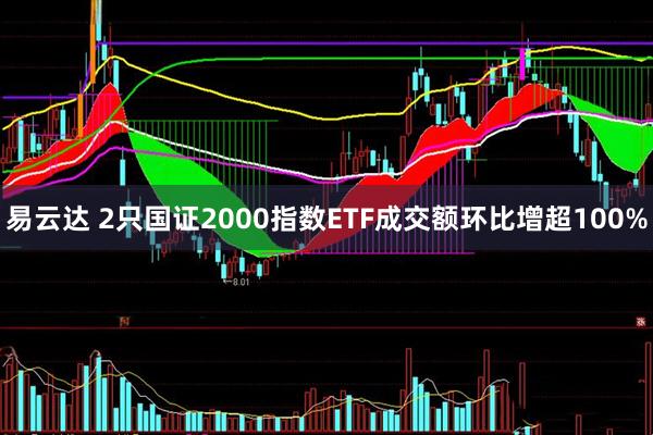 易云达 2只国证2000指数ETF成交额环比增超100%