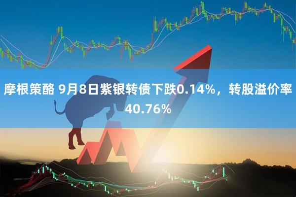 摩根策酪 9月8日紫银转债下跌0.14%，转股溢价率40.76%